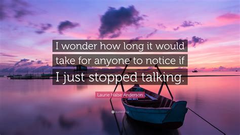 Wondering how long it would take .